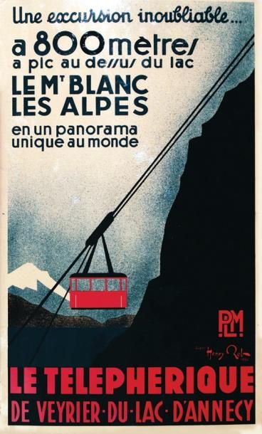 REB Henri (D'après)
Le Téléphérique de Veyrier...
