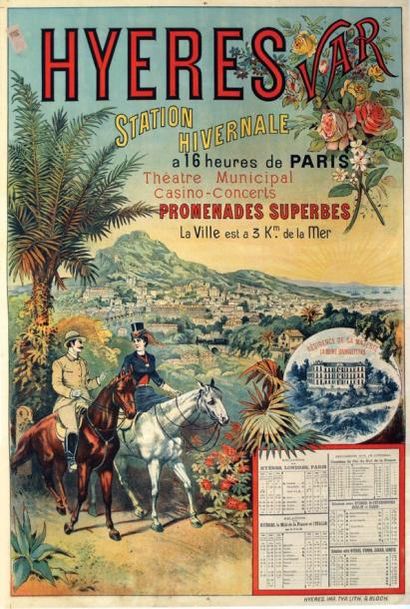 Hyères Var - Bloch G. Hyères Aff. Entoilée....