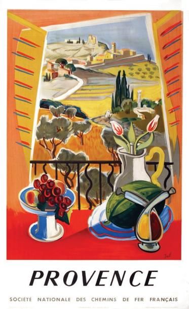 JAL
La Provence 1954 - Paul Martial Paris...