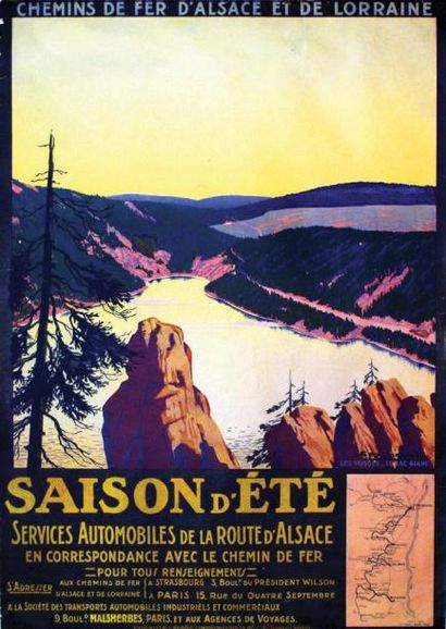 GEO DORIVAL
Les Vosges - Le Lac Blanc - Chemins...