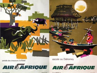 DESSIRIER
Le Dahomey/Le Tchad Air Afrique...