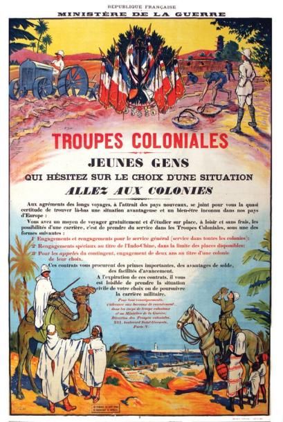 CAB
Troupes Coloniales - Allez aux Colonies...