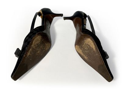 Louis Vuitton. Pair of patent leather and...