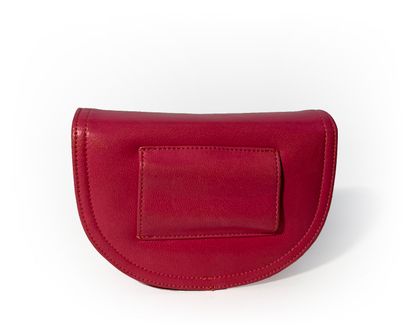 Lanvin. Pink leather clutch (small stain...