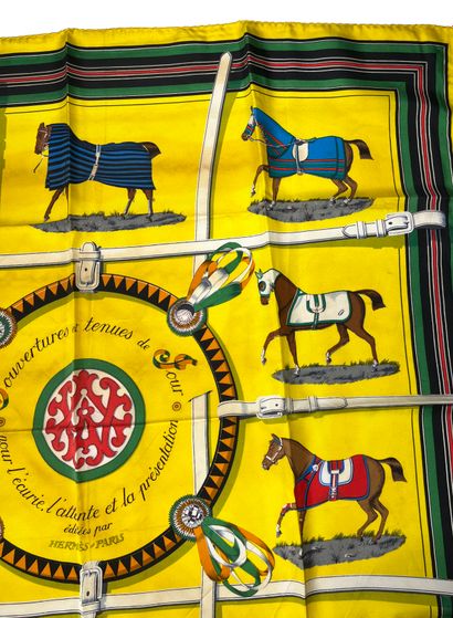 Hermès Paris. Blankets and lap robes. For...