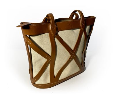 Kenzo. Black fabric bag (stains)