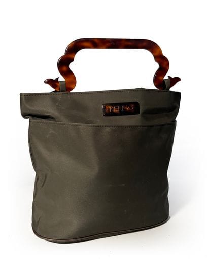 Kenzo. Black fabric bag (stains)