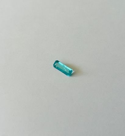 蓝/绿八角形磷灰石，重2.09克拉 - 可能产地巴西 - 未加热 - 未处理 尺寸：12.62...