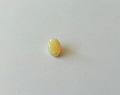 

椭圆形蛋白石，重2.99克拉 - 可能出处为埃塞俄比亚 - 未加热 - 未处理

尺寸：12.04...