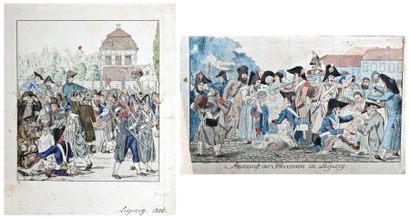 Geissler. (von)
Deux gravures coloriées 1er...