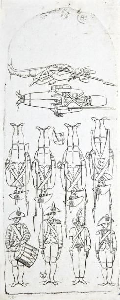 Révolution. Striedbeck. Armée française....