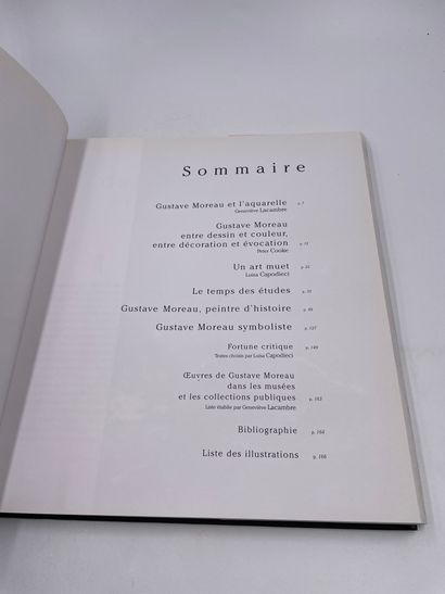 1卷：《古斯塔夫-莫罗，Les Aquarelles》，Geneviève Lacambre,...