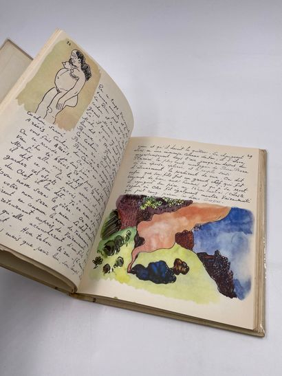 1卷：《L'Ancien Culte Mahorie》，高更的手稿，René Huyghe，《La...