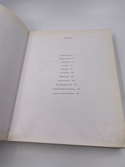 1卷：《图卢兹-劳特累克图形作品全集，目录》，Gerstenberg收藏，皇家艺术学院，伦敦，1988年，泰晤士和哈德逊，英文书，书本变形，书底有轻微水印，书页未粘。

