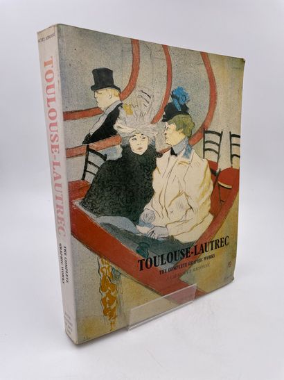 1卷：《图卢兹-劳特累克图形作品全集，目录》，Gerstenberg收藏，皇家艺术学院，伦敦，1988年，泰晤士和哈德逊，英文书，书本变形，书底有轻微水印，书页未粘。

