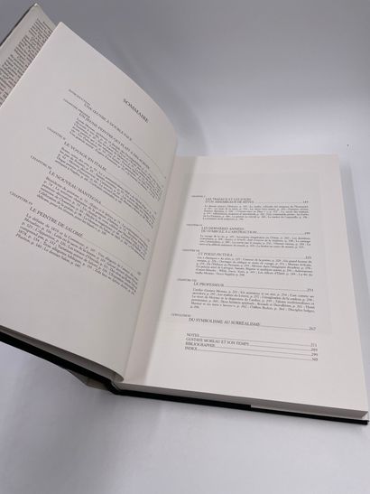 1卷：《古斯塔夫-莫罗》，皮埃尔-路易-马蒂厄编，弗拉马利翁，1994年，出版社在第一页有缺陷，书中有压印，压印有裂纹。


