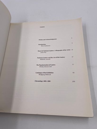 1卷：《亨利-德-图卢兹-劳特累克，1890年代的形象》，里瓦-卡斯尔曼，沃尔夫冈-维特罗克，纽约现代艺术博物馆，1985年，英文书。

