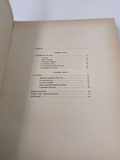 1卷：《乔治-鲁奥》，Lionello Venturi，编辑：Albert Skira...