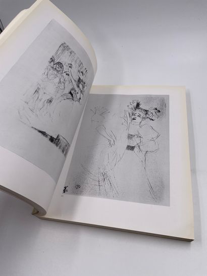 1卷：《图卢兹-劳特累克图形作品全集，目录》，Gerstenberg收藏，皇家艺术学院，伦敦，1988年，泰晤士和哈德逊，英文书，书本变形，书底有轻微水印，书页未粘。

