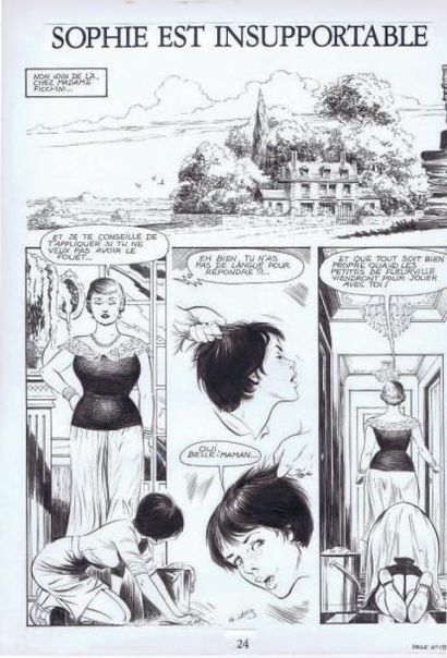 LÉVIS. G
«Sophie est insupportable». Encre...