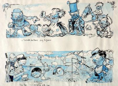 BOFA. Gustave
Deux dessins. Deux dessins...