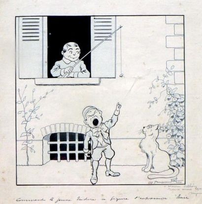 RABIER. Benjamin
«Le Jeune Isidore». Dessin...