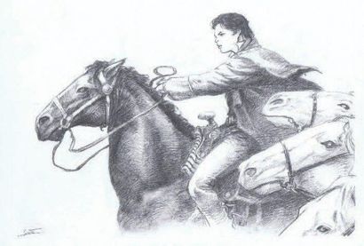 PENET. Régis
«Fleurs Carnivores». Dessin...