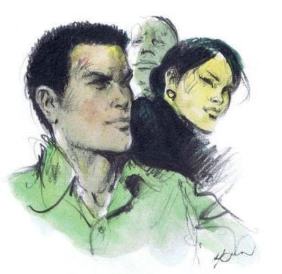 FOLLET. René
«Bob Morane». Gouache couleurs...