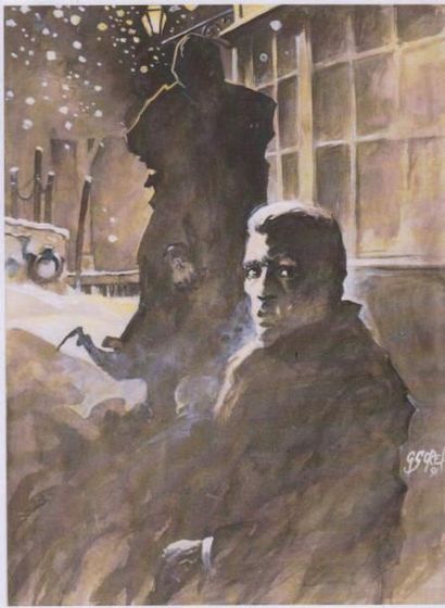 SOREL. Guillaume
«L'Ile des morts. In Cauda...