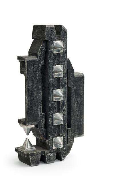 Thibaud WEISZ (1910-2005)
The Black Tower
Aluminium...