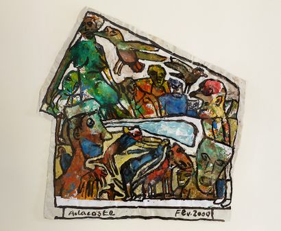 LACOSTE Alain (1935-2022)
Vent d'Ouest sur...