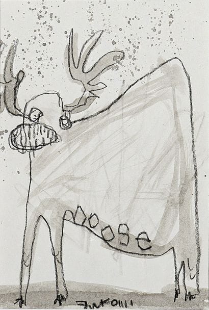 FINK Gus
Sans titre / Lavis d'encre sur papier...