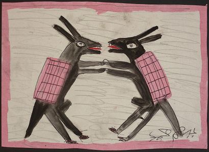 BABAHOUM Mohamed
Untitled / Mixed media on...