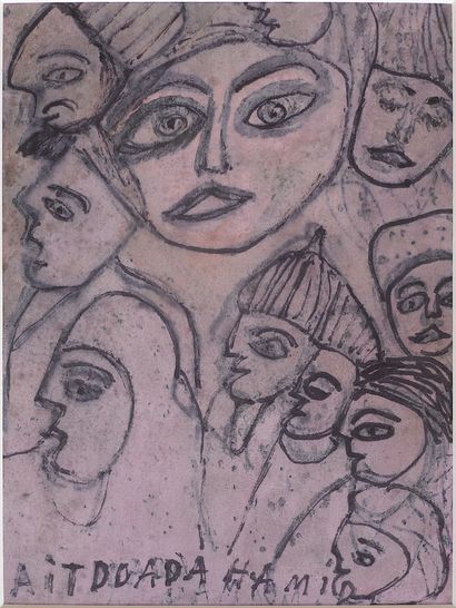 DADA Hamid Ait
Untitled / Mixed media on...
