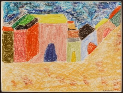 MARJAN
Sans titre / Pastel sur papier / 
Signé...