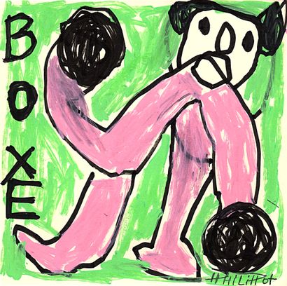 PHILIPPOT Renaud
Boxing / Mixed media on...