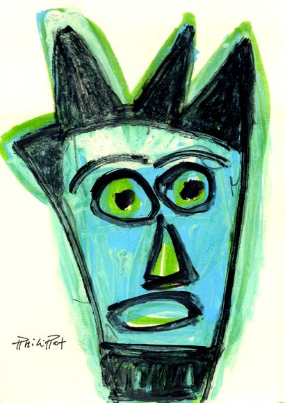 PHILIPPOT Renaud
Untitled / Mixed media on...