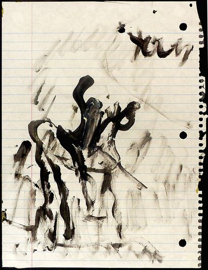 PURVIS Young
Untitled / Mixed media on salvaged...