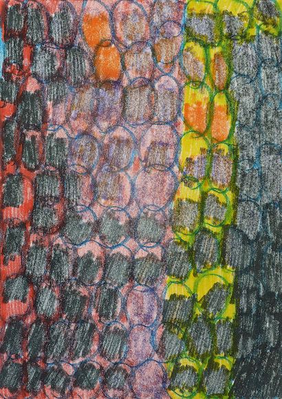 MESSAGER Jean-Michel
Untitled / Oil pastel...