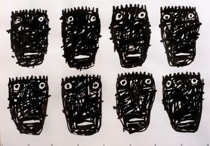 LOGOVARDA
Untitled / Mixed media on paper...