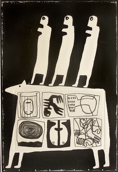 LOGOVARDA
Sans titre / Gravure et eau-forte...