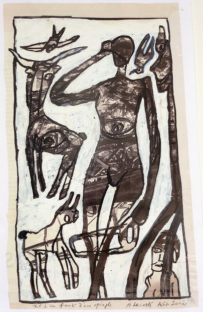 LACOSTE Alain (1935-2022)
Il s'en faut d'une...