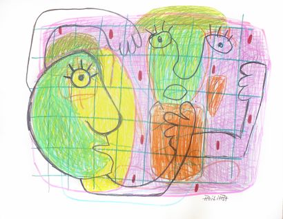 PHILIPPOT Renaud
Untitled / Mixed media on...