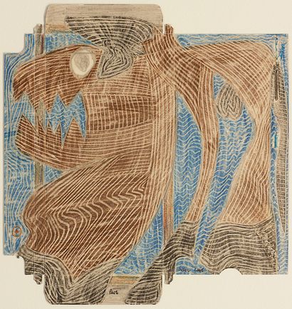 ALBASSER Pierre
Untitled / Colored pencil...