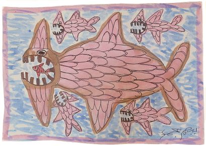 BABAHOUM Mohamed
Untitled / Mixed media on...