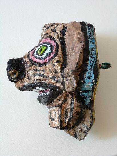 LACOSTE Alain (1935-2022)
Chien mexic / Sulpture...