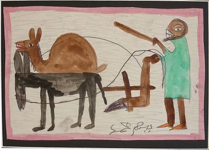 BABAHOUM Mohamed
Untitled / Mixed media on...