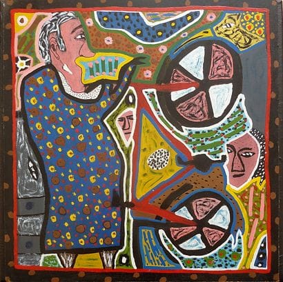 ASMAH Naji
Sans titre / Acrylique sur panneau...