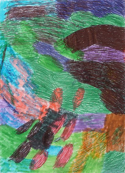 MESSAGER Jean-Michel
Untitled / Ballpoint...
