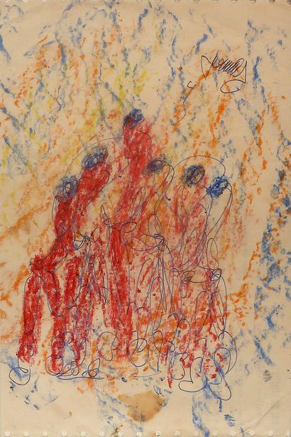 PURVIS Young
Six figures / Mixed media on...